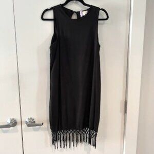 Mud Pie Vivi Sleeveless Fringe Dress